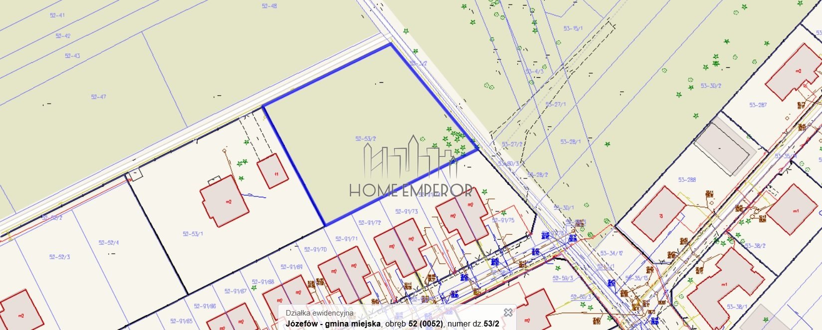 Działka budowlana na sprzedaż Józefów, Godebskiego  2 068m2 Foto 8