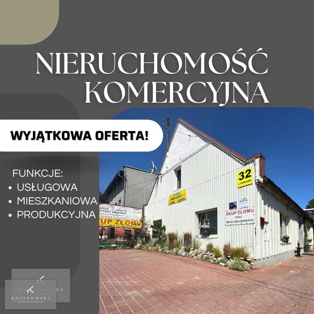 Lokal użytkowy na sprzedaż Namysłów, Grunwaldzka  375m2 Foto 1