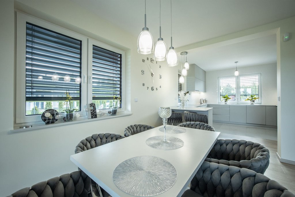 Nowoczesny dom 137 m² z garażem, ogrodem i tarasem Piotrków Trybunalski  137m2 Foto 1