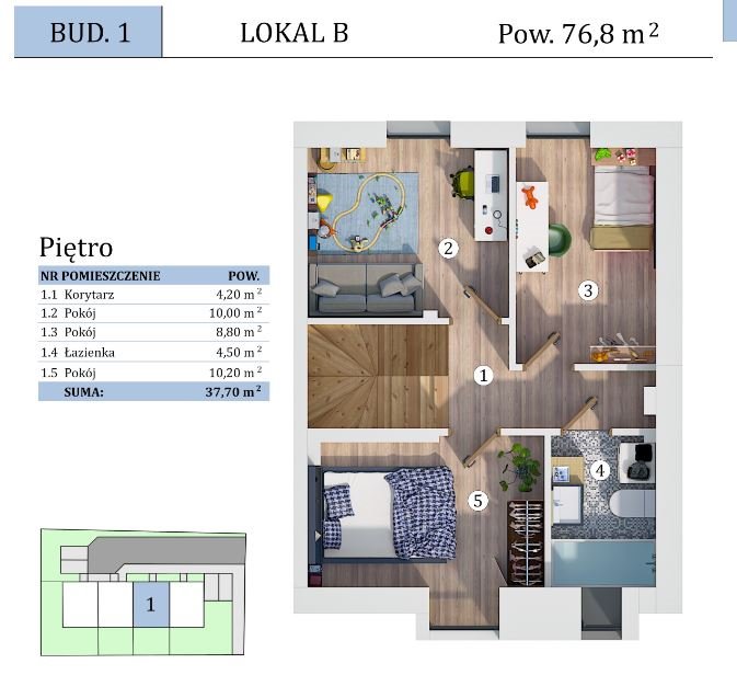 Dom na sprzedaż Długołęka  119m2 Foto 4