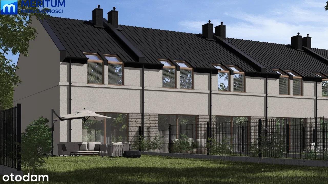 Nowoczesny segment 90 m2 z poddaszem do własnej aranżacji Grodzisk Mazowiecki  91m2 Foto 1