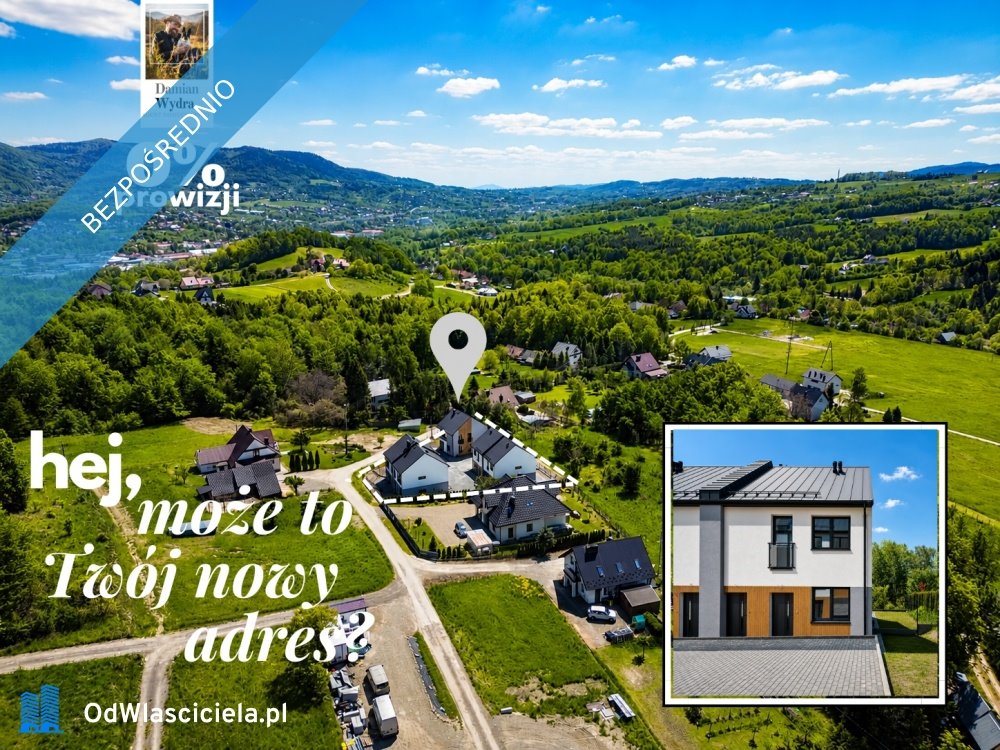 Nowe 3-pokojowe mieszkanie z ogrodem w Limanowej - zapraszam Limanowa, Zadziele 29a  56m2 Foto 1