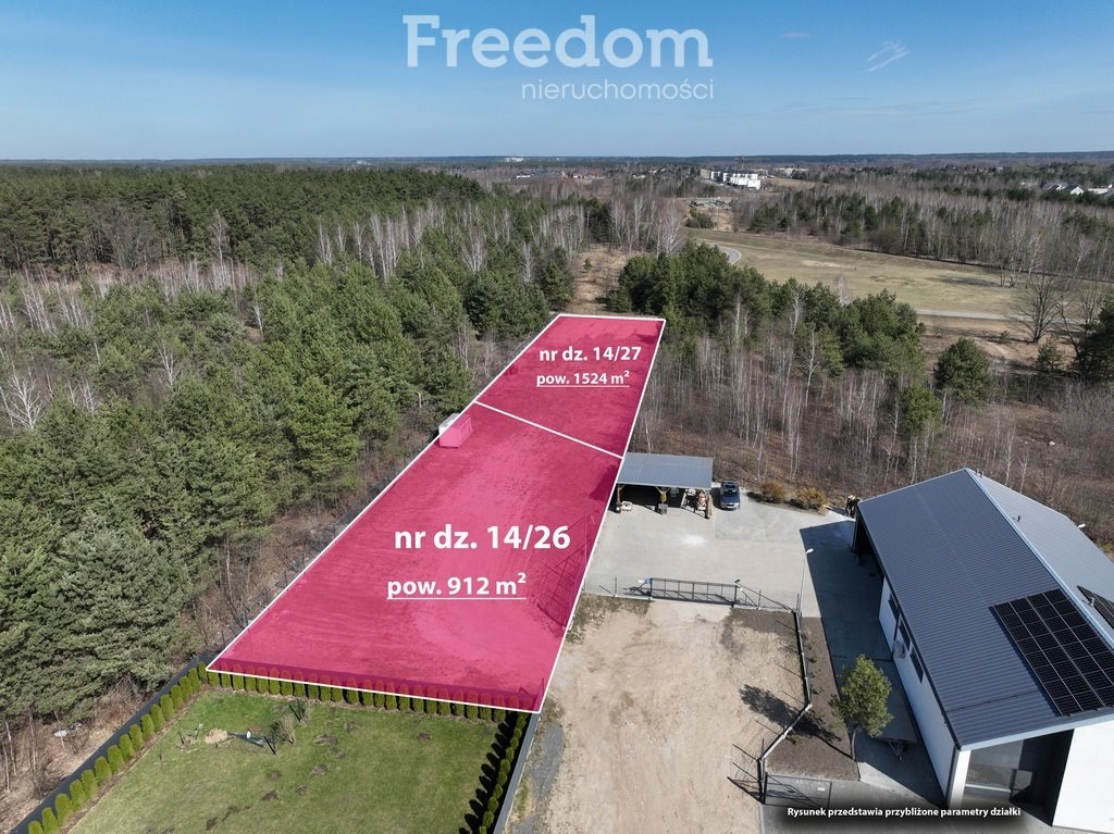Działka 2433 m² z dostępem do mediów i planem usługowym Łajski  2 433m2 Foto 1