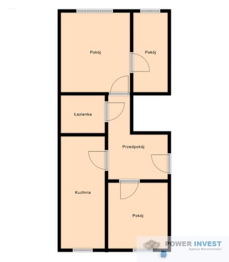 Mieszkanie trzypokojowe na sprzedaż Kraków, Azory, Azory  55m2 Foto 1