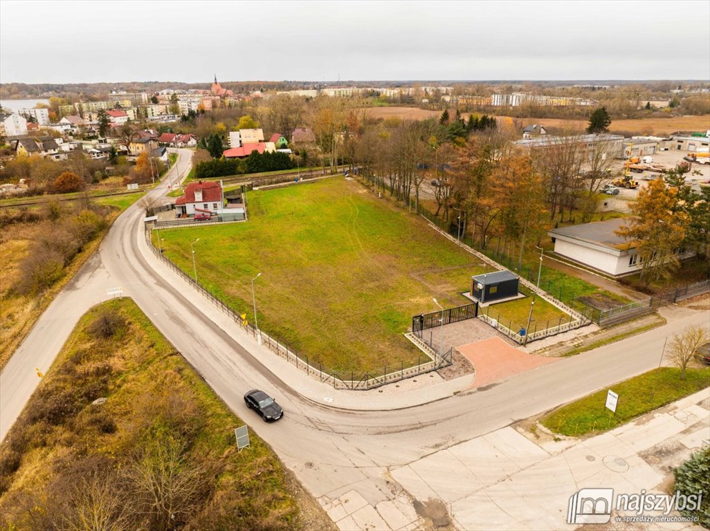 Działka 5600 m² z mediami, monitoring i kontener Nowogard, Centrum, Górna  5 600m2 Foto 1