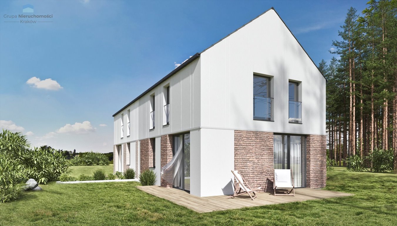 Nowoczesny dom 96 m2 z ogródkiem, pełen udogodnień Dobczyce  96m2 Foto 1