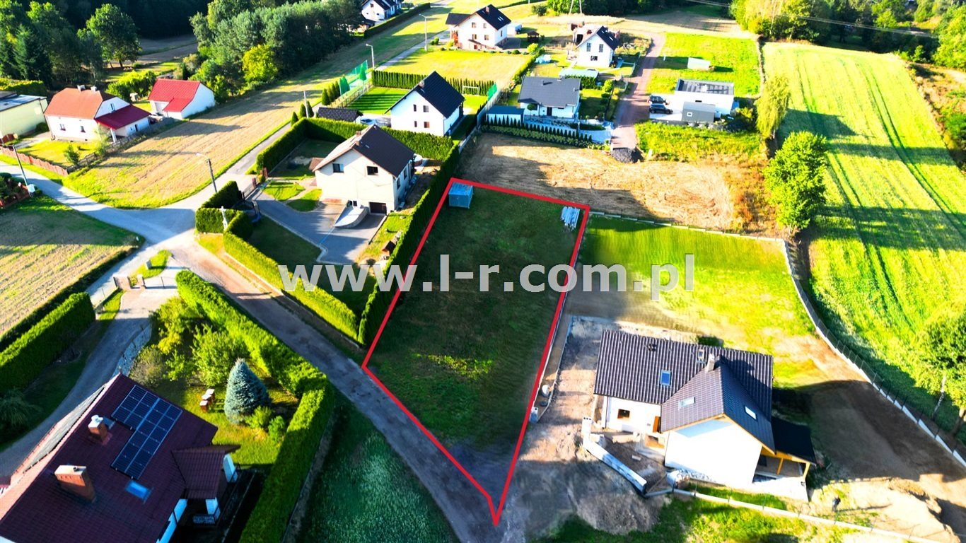 Działka z projektem domu i pozwoleniem w Połomi.: Połomia
