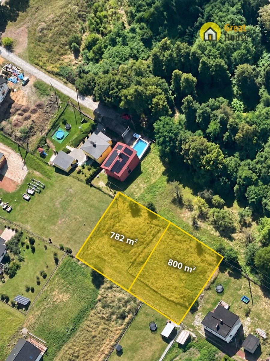 Działki 800 m² w Radlinie, spokojna okolica - polecam!: Radlin Biertułtowy: Gabriela Narutowicza