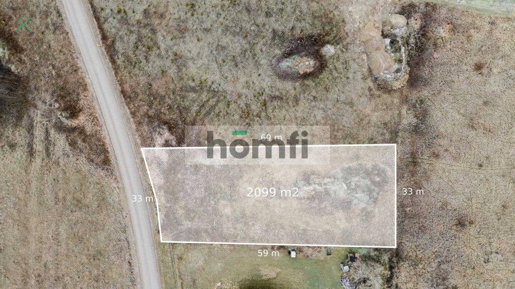 Działka pod dom z projektem LASOCIN C, 2099 m² Czarna Kolonia  2 099m2 Foto 1