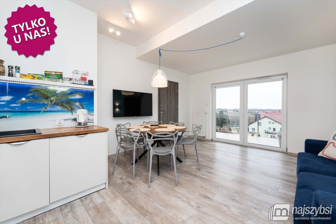 Nowoczesny apartament blisko morza z garażem i basenem Kołobrzeg, Sianożęty  50m2 Foto 1