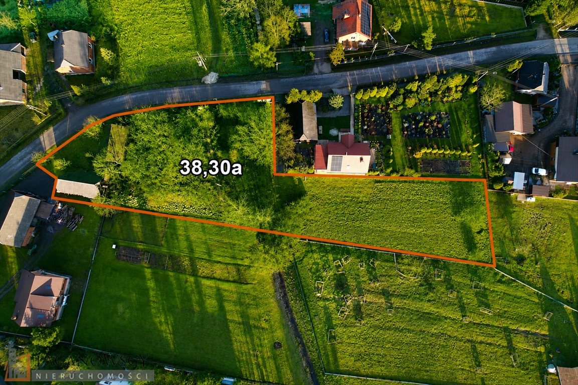 Zapraszam do zakupu działki 38,3 ara z domem w Woli Zabierzowskiej Wola Zabierzowska  3 830m2 Foto 1