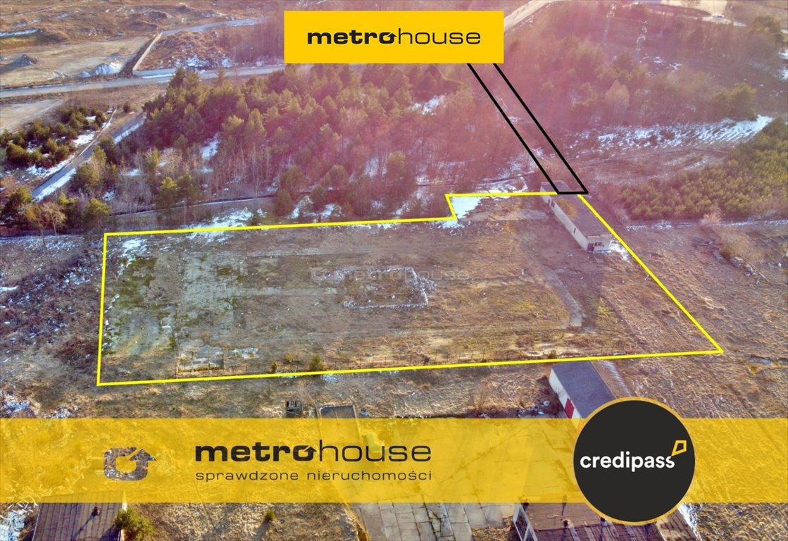 Działka inwestycyjna 8 100 m² z budynkiem i uzbrojeniem Ostrołęka, Krańcowa  8 100m2 Foto 1