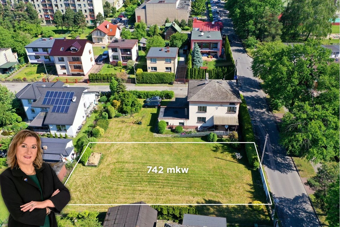 Polecam działkę 742 m² w Brzeszczach z pełnym uzbrojeniem Brzeszcze, Adama Mickiewicza  742m2 Foto 1