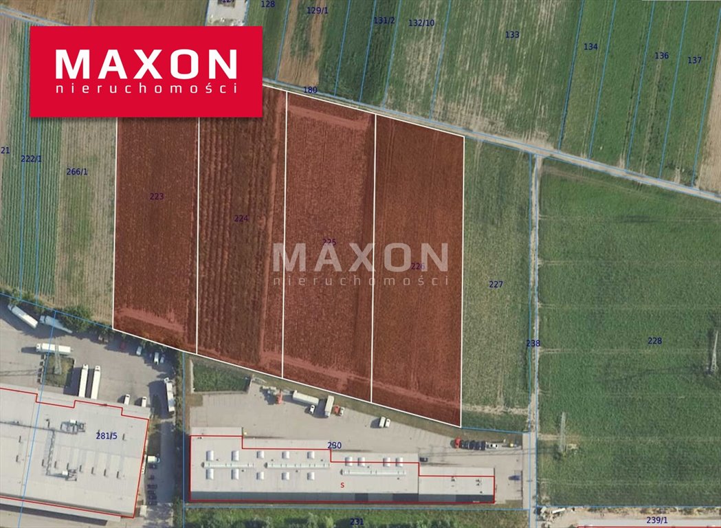 Działka 22 743 m² pod magazyn w Macierzyszu - blisko Warszawy Macierzysz  22 743m2 Foto 1