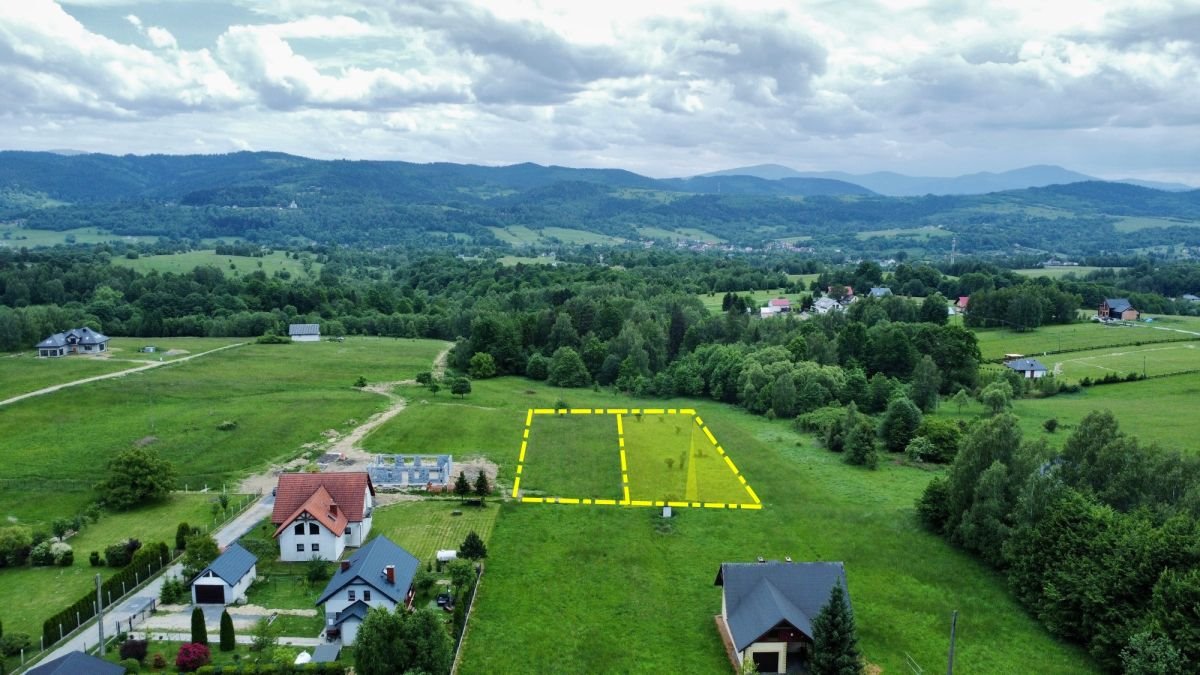 Działka budowlana na sprzedaż Ślemień  2 520m2 Foto 1