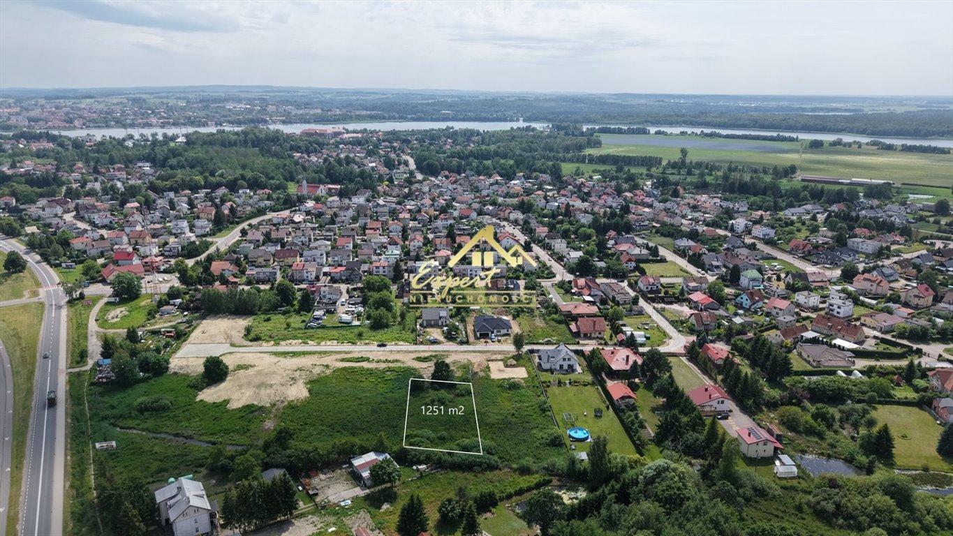 Działka budowlana 1251 m² w Ostródzie – szybka zabudowa! Ostróda, Ostróda  1 251m2 Foto 1