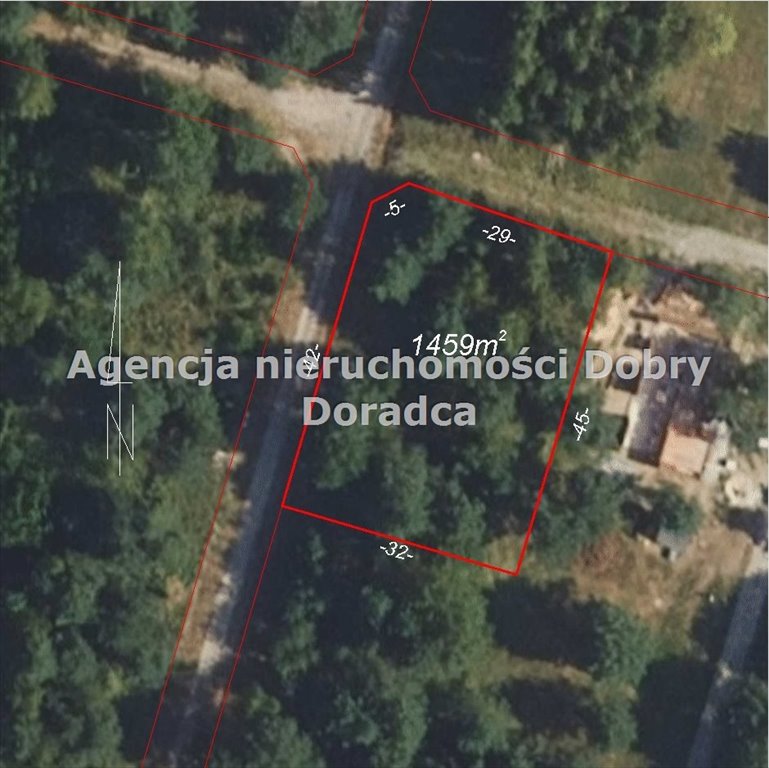 Działka budowlana na sprzedaż Osowiec, Myśliwiecka  1 459m2 Foto 1