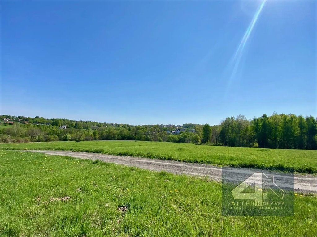 Widokowa działka 15 arów z mediami, blisko Krakowa Siepraw  1 500m2 Foto 1