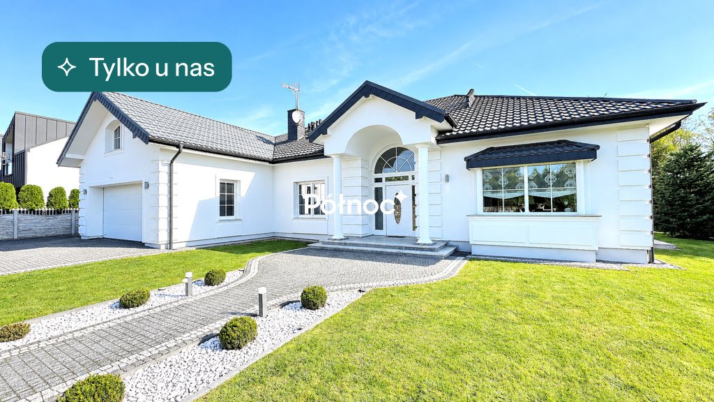 Polecam elegancką willę klasycznym stylu 240 m² w Częstochowie Częstochowa, Wyczerpy Górne, Sąsiedzka  240m2 Foto 1