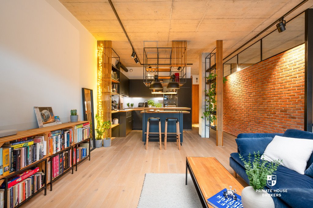 Sprzedam loft industrialny z panoramicznym widokiem na Kraków Kraków, Podgórze, Zabłocie  60m2 Foto 1