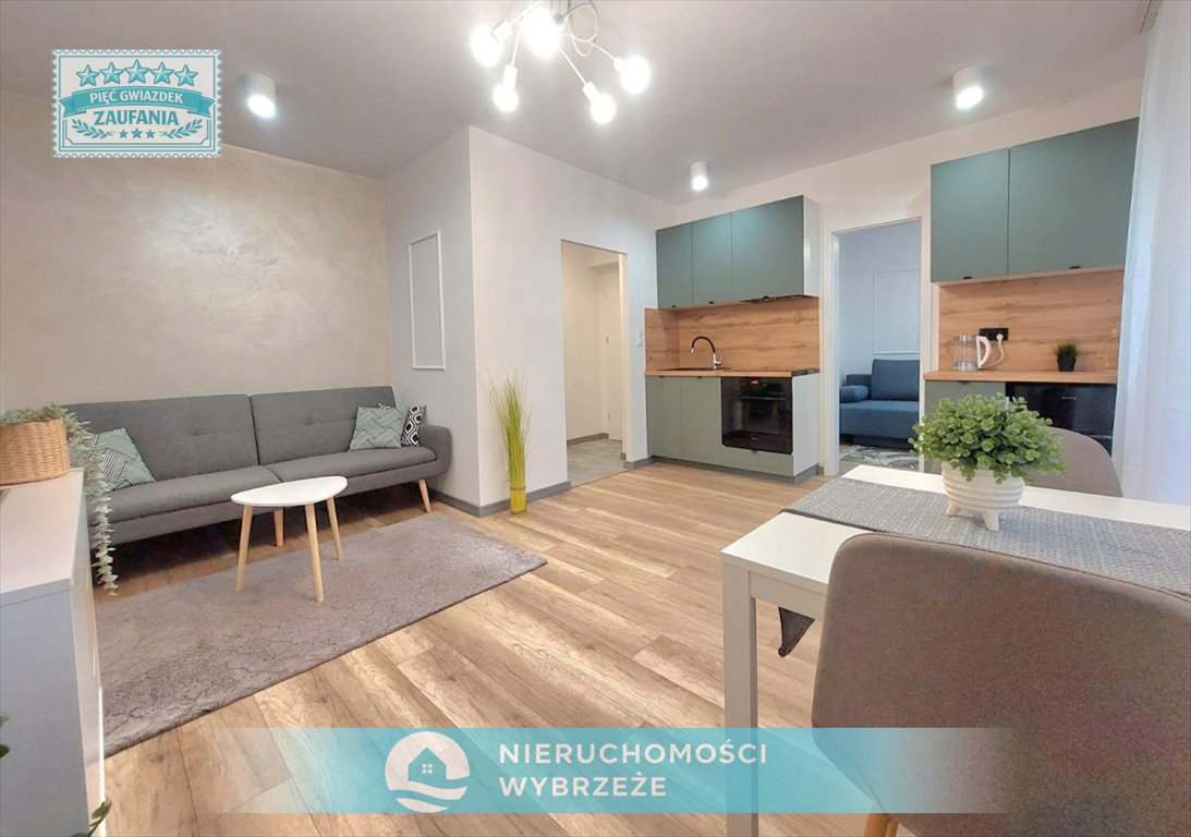 Gotowe do zamieszkania! 2-pokojowe mieszkanie po remoncie z widokiem na zieleń Sopot, Brodwino, Oskara Kolberga  31m2 Foto 1