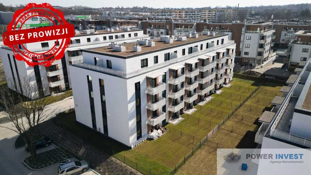 Gotowe 3-pokojowe mieszkanie z ogródkiem i klimatyzacją Kraków, Ruczaj, Jana Kantego Federowicza  49m2 Foto 1