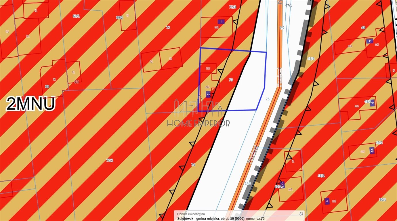 Działka budowlana na sprzedaż Sulejówek, Miłosna, Przejazd  574m2 Foto 1