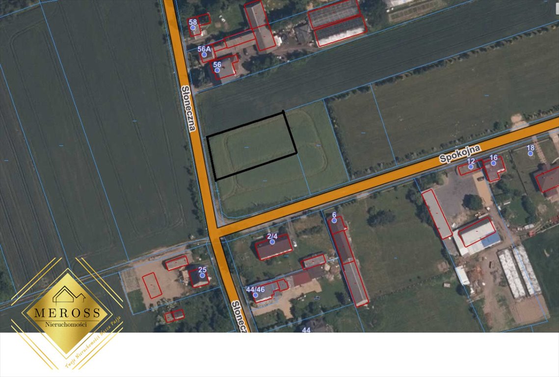 Działka 1308 m² pod zabudowę jednorodzinną, media w drodze Grabówka  1 308m2 Foto 1