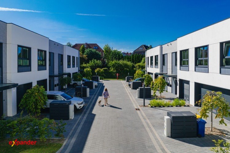 Nowoczesny dom szeregowy 185 m² w Gdańsku (komfort i prywatność) Gdańsk, Kraśnięta  186m2 Foto 1