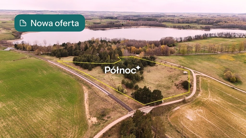 Działka rolna 28 800 m² blisko jeziora Mleczówka Rogale, Rogale (Rogale)  28 800m2 Foto 1