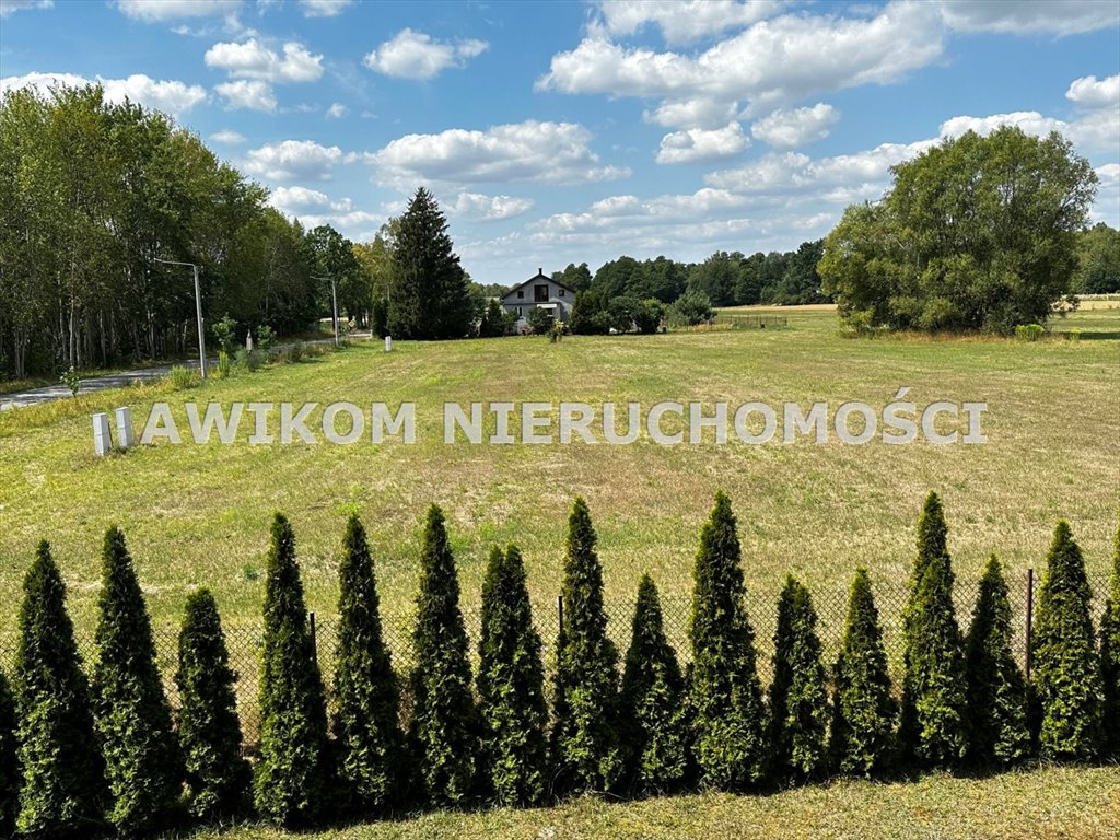 Działka budowlana 1817 m² z warunkami zabudowy, media, spokojna okolica Jaktorów, Budy Zosine  1 817m2 Foto 1