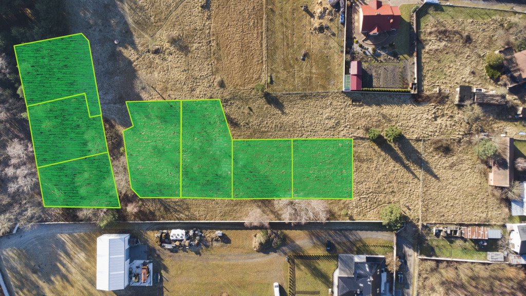 Działka budowlana w spokojnej okolicy z promocją 77 tys. zł Lubsko, Łanowa  985m2 Foto 1