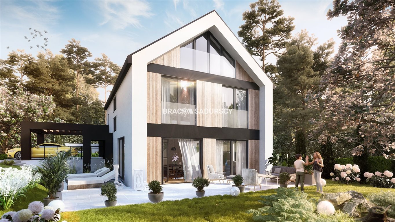 Działka pod inwestycję 9 domów, widok, rezerwat, blisko Krakowa Mników  5 415m2 Foto 1