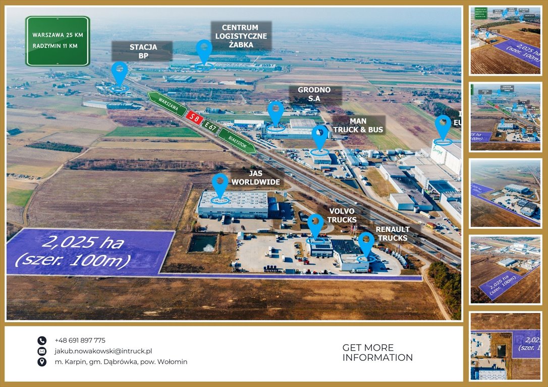 Działka rolna na sprzedaż Karpin, Białostocka  20 250m2 Foto 2