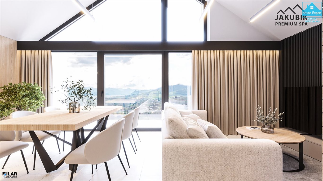 Ekskluzywny apartament 60,5 m2 z sauną i panoramicznymi oknami Krynica-Zdrój  61m2 Foto 1