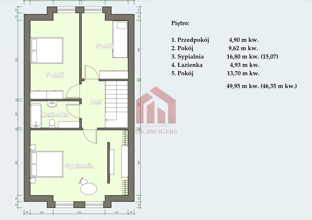 Dom na sprzedaż Rzeszów, Zwięczyca, Karkonoska  96m2 Foto 5