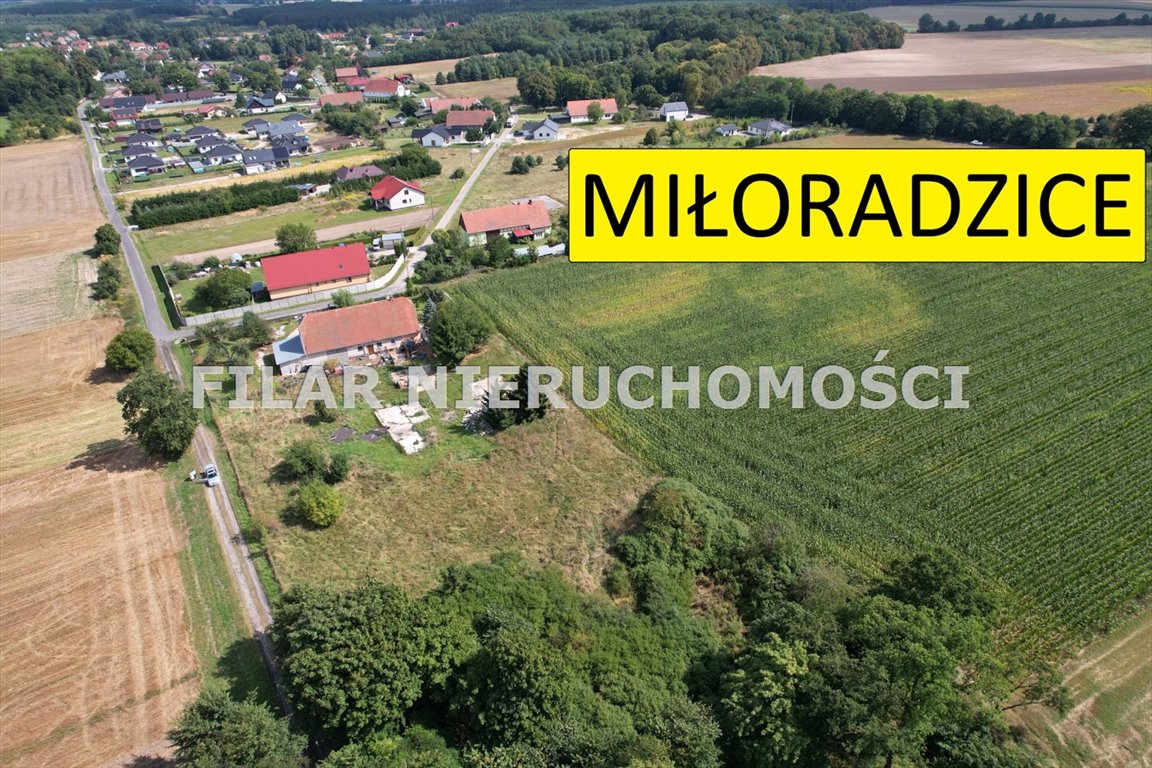 Działki budowlane 10 arów w Miłoradzicach - polecam Miłoradzice  1 000m2 Foto 1