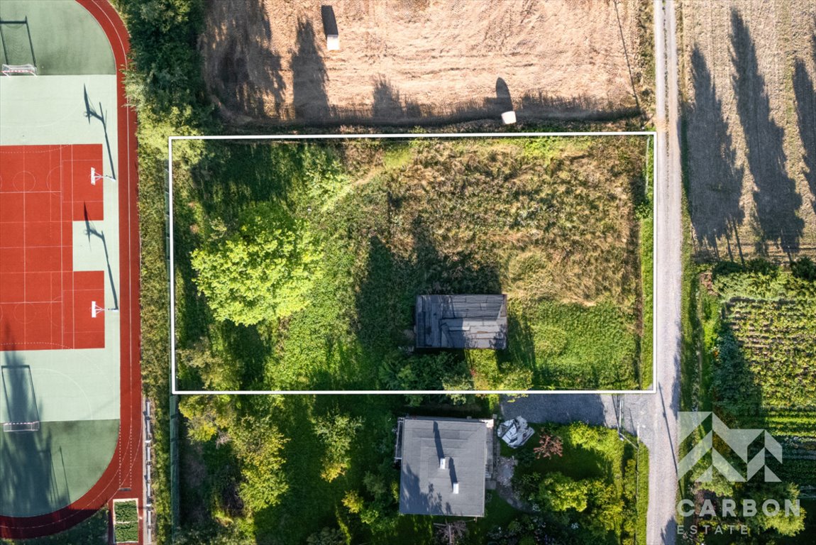 Działka 1462 m² z mediami, spokojna okolica, Czechowice Czechowice-Dziedzice, Sąsiedzka  1 462m2 Foto 1