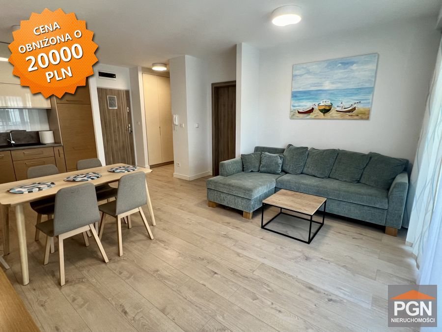 Apartament 2 pok. z widokiem na morze, garaż, basen Rewal  41m2 Foto 1