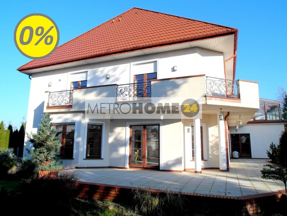 Luksusowy dom z basenem, sauna i panelami słonecznymi Warszawa, Wilanów  550m2 Foto 1