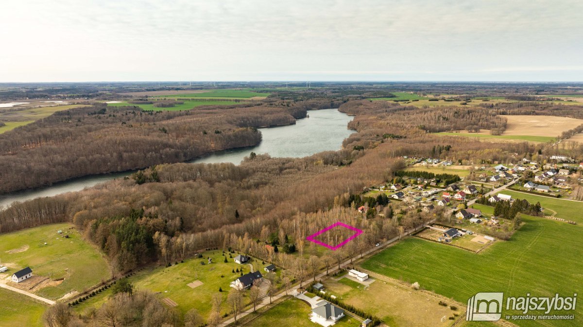 Zapraszam do zakupu działki rekreacyjno-budowlanej 1088 m² nad jeziorem Dargocice, Dargocice 28c  1 098m2 Foto 1