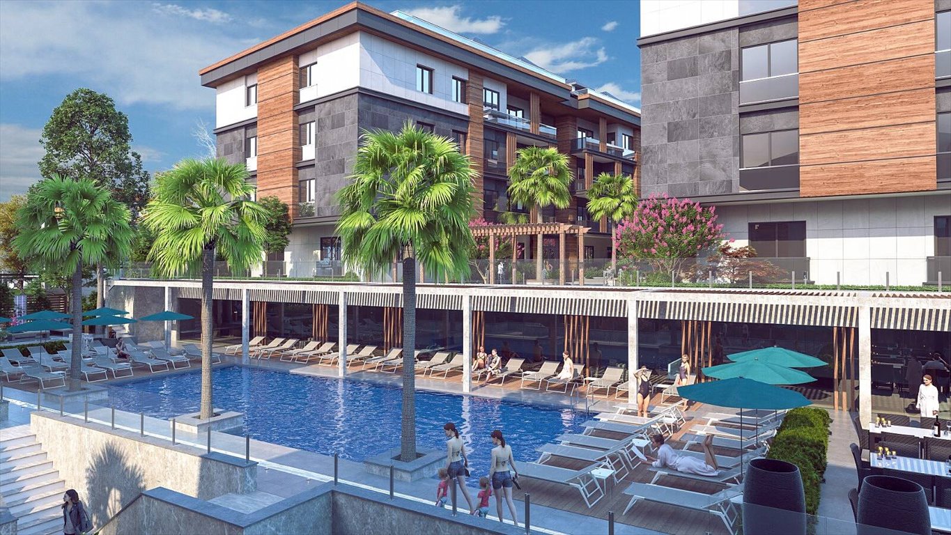 Widok na morze, basen, sauna, balkon – Beylikdüzü Turcja, Stambuł, Sahil, Beylikdüzü, Stambuł  210m2 Foto 1