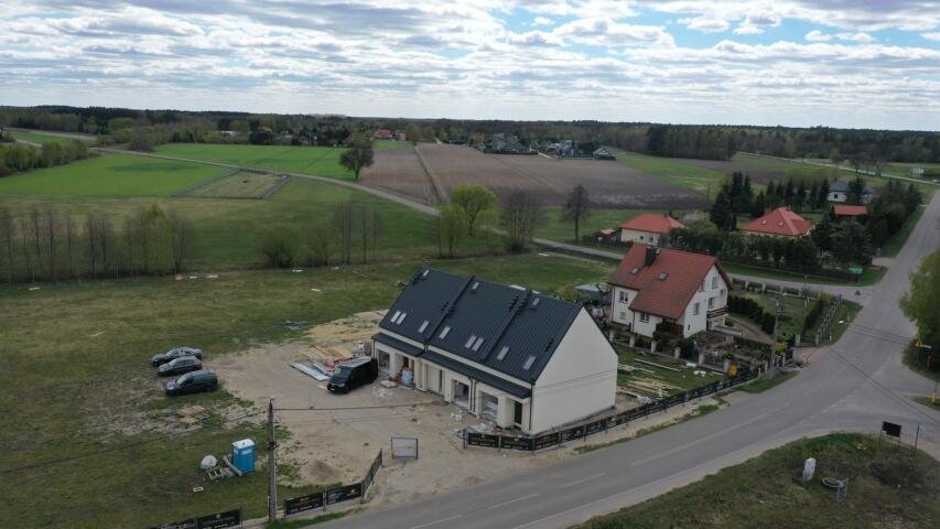 Nowoczesny dom 134 m2 z ogrzewaniem podłogowym i garażem Czarnowiec, Turkusowa  134m2 Foto 1