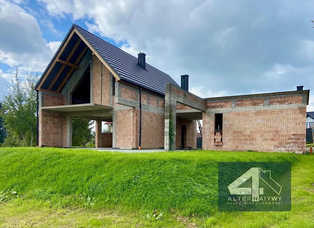 Nowoczesny dom 155 m2 na dużej działce w Krzyszkowicach Krzyszkowice  155m2 Foto 1