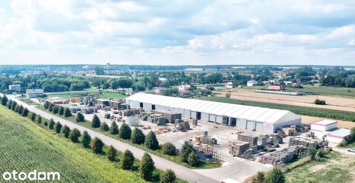 Hala magazynowa 3 200 m² z biurami i placem w Teresinie Paprotnia, Warszawska  3 200m2 Foto 1