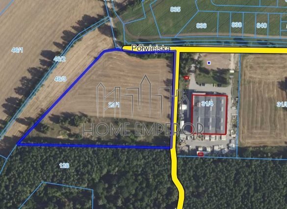 Działka 27 300 m² pod zabudowę w Skałowie - polecam! Skałowo, Półwiejska  27 300m2 Foto 1