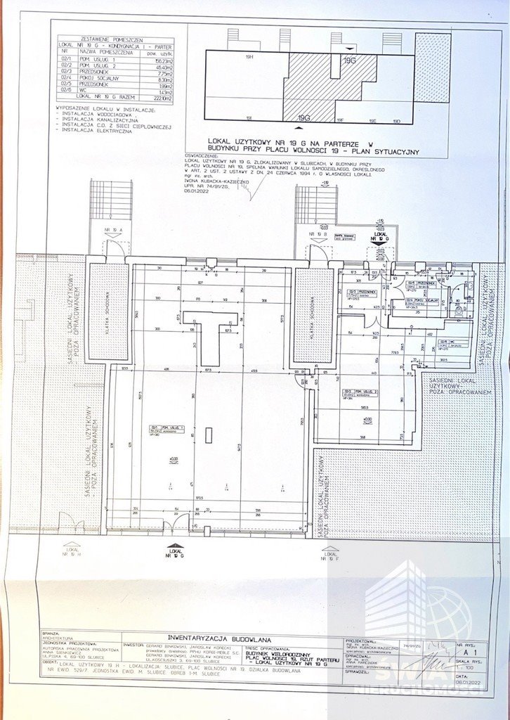 Lokal użytkowy na sprzedaż Słubice  222m2 Foto 17