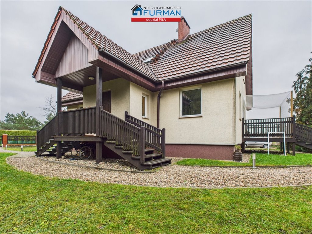 Zapraszam do domu 150 m² z pięknym ogrodem i garażem w Piła Piła, Motylewo  150m2 Foto 1