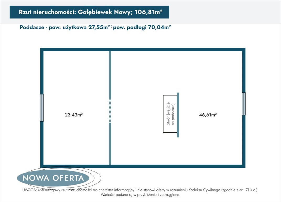 Dom na sprzedaż Gołębiewek Nowy  107m2 Foto 6