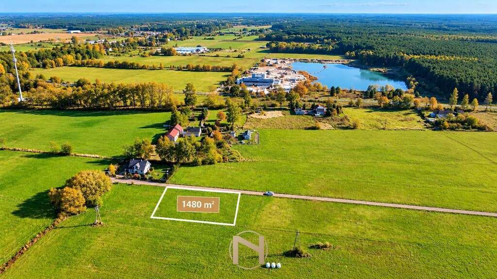 Do sprzedania działka 1480 m² w Boleminie z warunkami zabudowy Bolemin  1 480m2 Foto 1